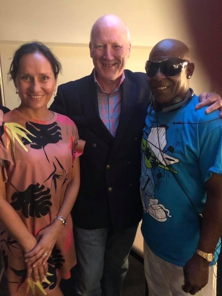 Chris Amoo with Ray McRobbie