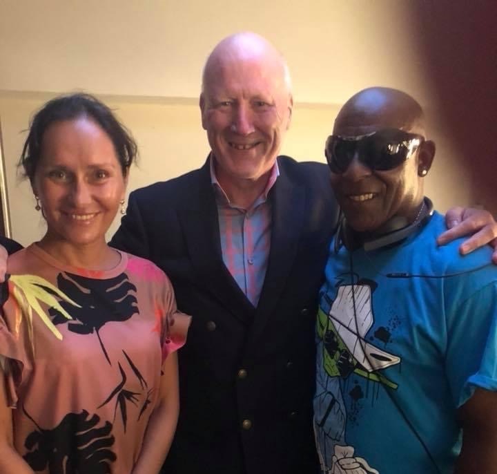 Chris Amoo with Ray McRobbie