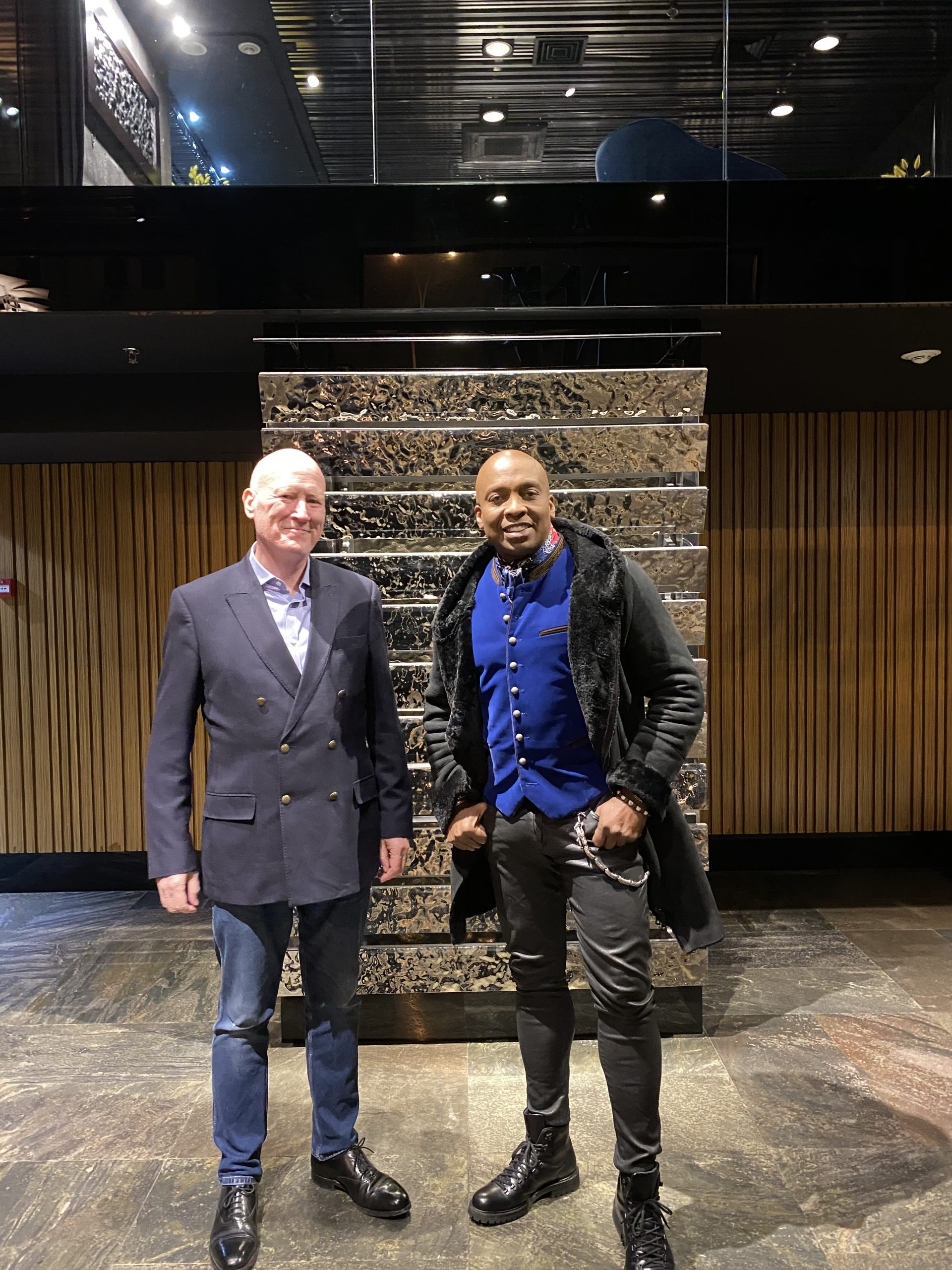 Haddaway with Ray McRobbie