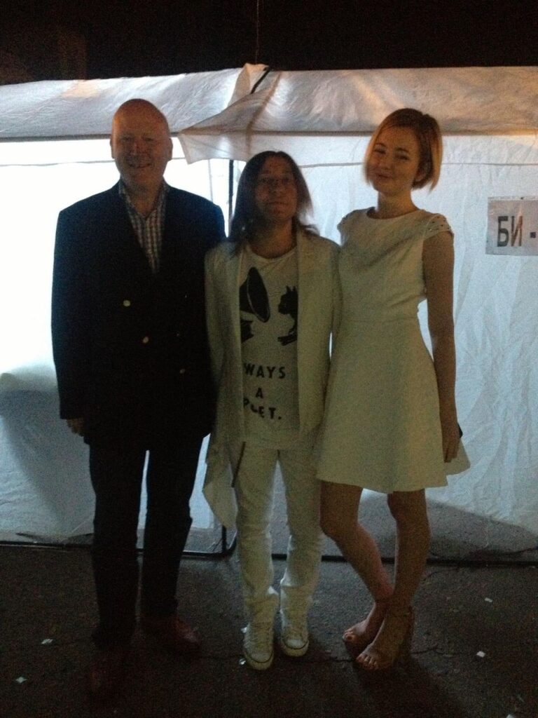 Shura from B-2 with Ray McRobbie